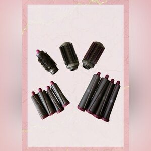 Dyson Airwrap Attachments and Case